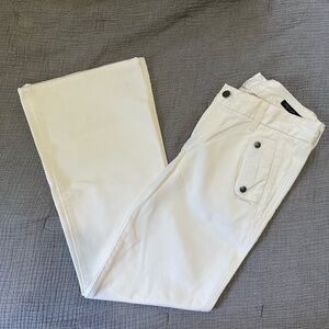 Citizens Of Humanity Cream Flare Jeans